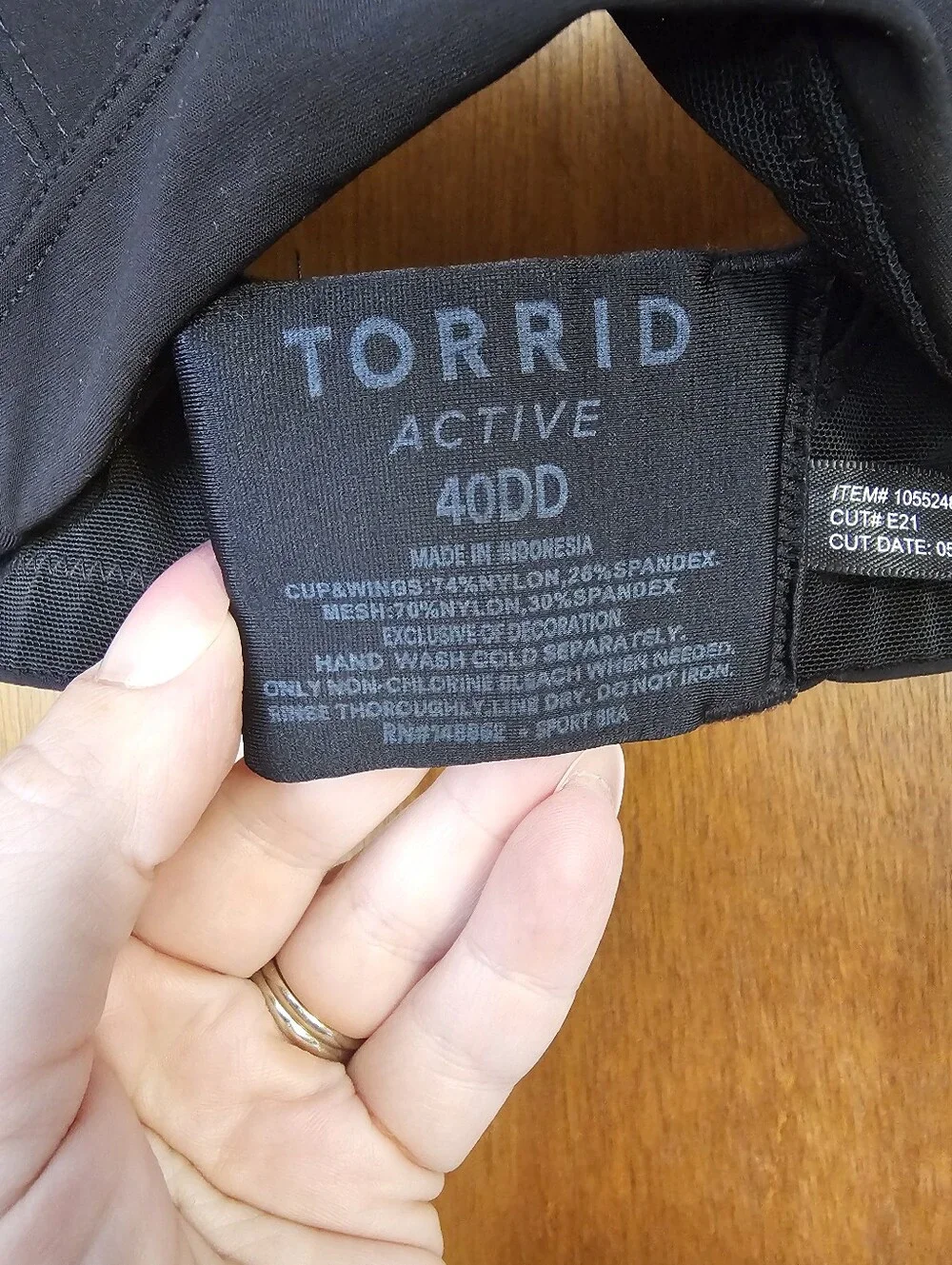 Torrid Active Sports Bra 40DD